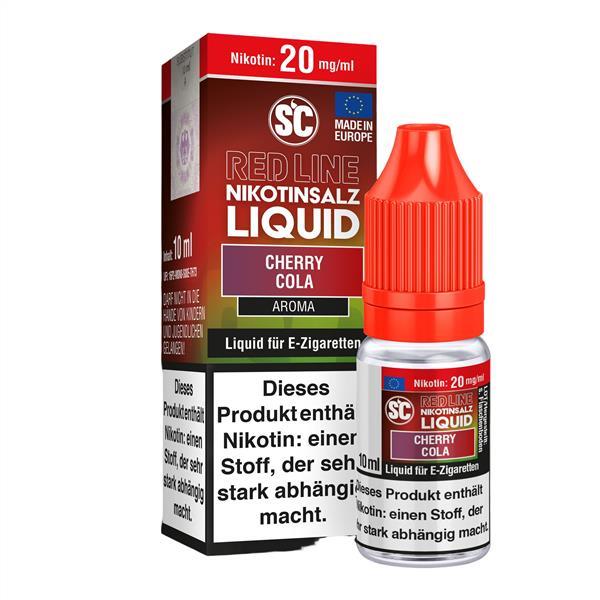 SC-RED LINE Cherry Cola - Nikotinsalz Liquid 10 mg/ml